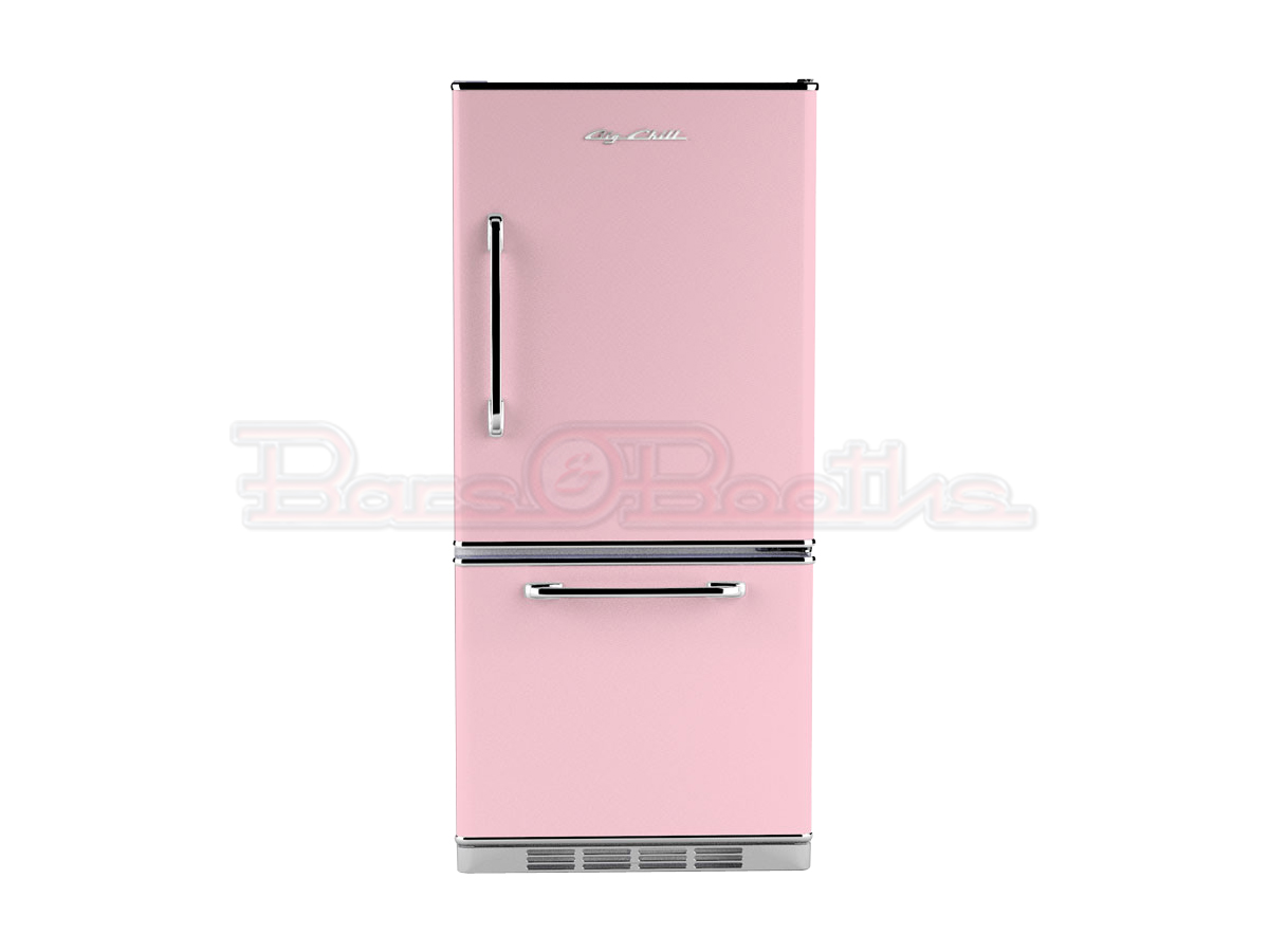 pink refrigerator