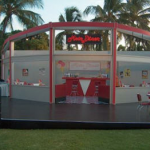 MotoDiner Wave Corporate Event Custom Bar